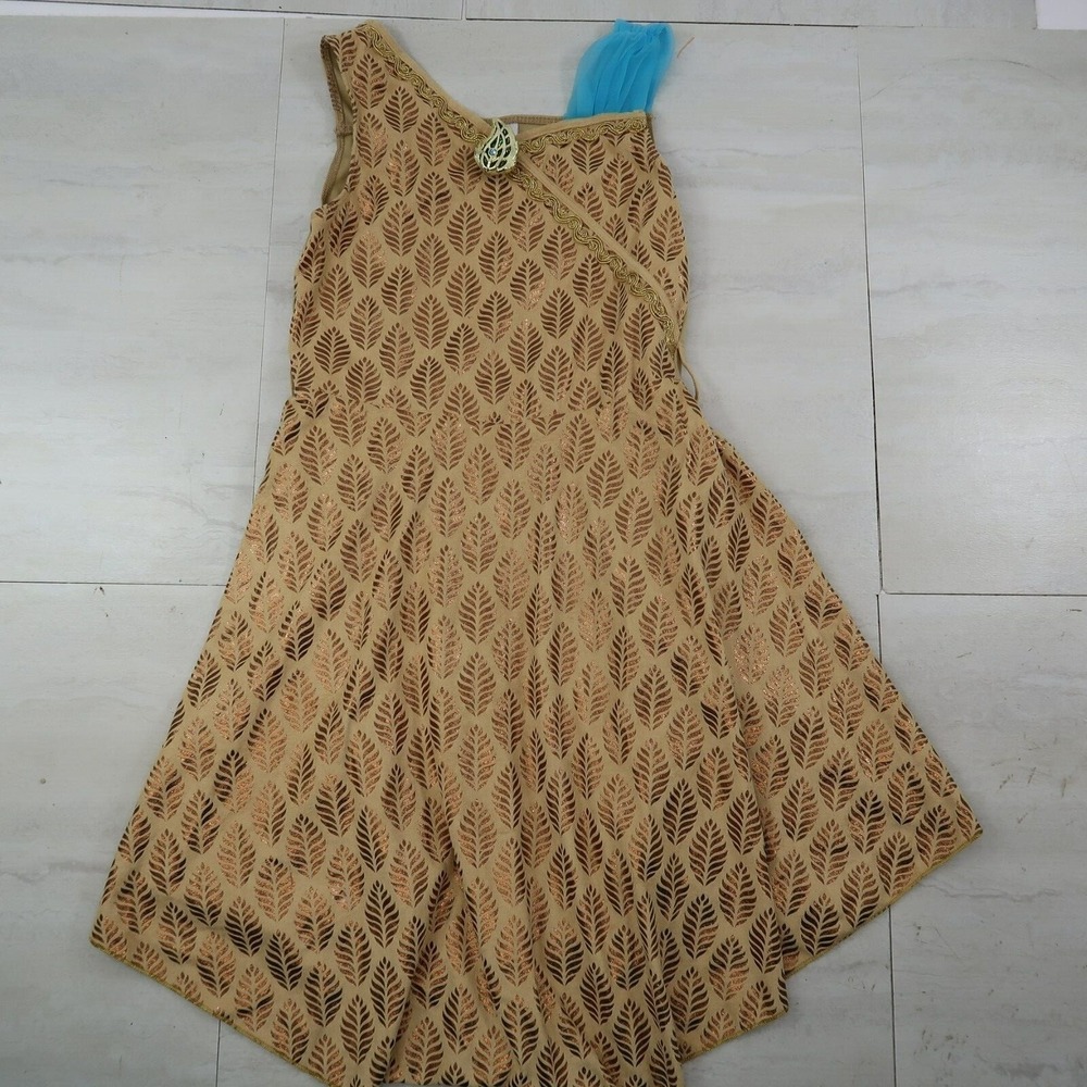 Disney Authentic Pocahontas Princess Dress Costume Girls Size 7/8